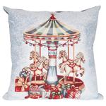 Provence Carousel Carousel Tapestry Pillow