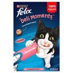 Ласощі Felix Deli Moments з лососем для котів 4шт*10г