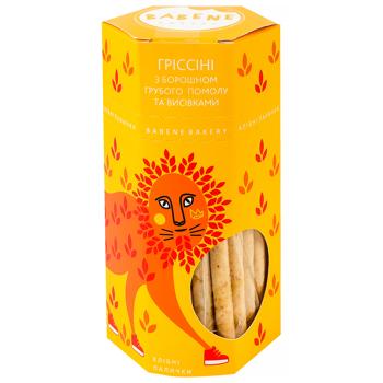 Гриссини Babene с мукой грубого помола и отрубями 125г - купить, цены на Grono - фото 1