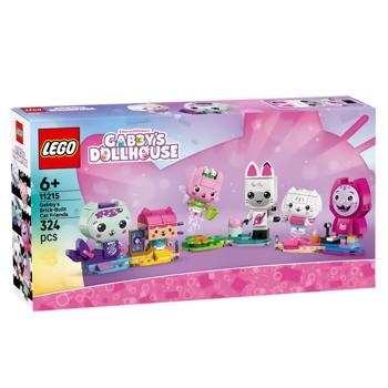 Конструктор Lego Gabby’s Dollhouse Друзья-коты Габби из кубиков