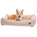 Noble Pet Albert Velvet лежак для собак 70х50 см - бежевий