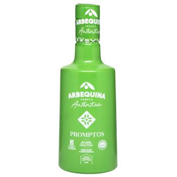 Promptus Green Arbequina Extra Virgin Olive Oil 500ml - buy, prices for COSMOS - photo 1