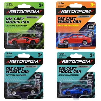 Avtoprom Car in Assortment 1:64 AP6405 - buy, prices for COSMOS - photo 1