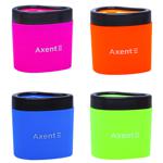 Точилка Axent Neon soft з контейнером в асортименті