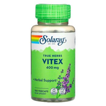 Solaray Vitex Fruit 400mg 100 capsules - buy, prices for - photo 1