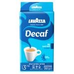 Lavazza Caffe Decaffeinato Decaffeinated Ground Coffee 250g