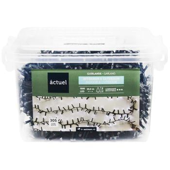 Гірлянда Actuel 1500LED біла 9 програм 29,9м - купити, ціни на Auchan - фото 2