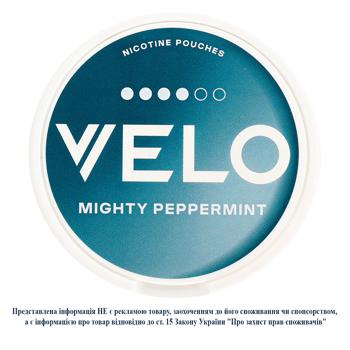 Velo Mighty Peppermint Classic Nicotine Pouches 20pcs - buy, prices for EKO Market - photo 2