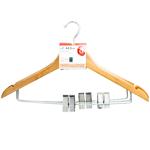 Actuel Wooden Combination Hanger 44cm 3pcs