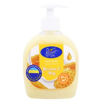 Flower Shop Milk and Honey Cream-Soap 300ml - buy, prices for Za Raz - photo 1