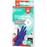 Перчатки хозяйственные 7 M 10шт