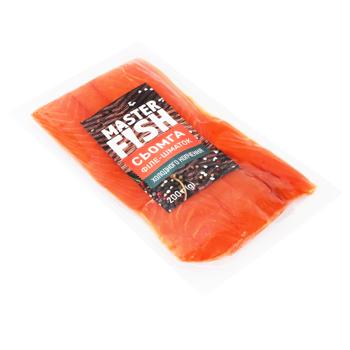 Сьомга Master Fish філе-шматочки холодного копчення 200г - купити, ціни на ЕКО Маркет - фото 2