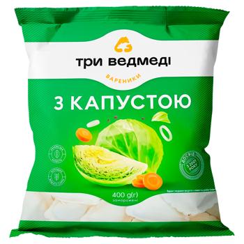 Three Bears Vareniki With Cabbage 400g