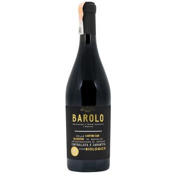Вино Sansilvestro Barolo Biologico червоне сухе 14,5% 0,75л - купити, ціни на WINETIME - фото 1