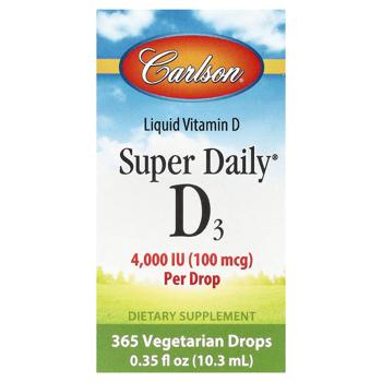 Carlson Labs Vitamin D3 4000 IU 10.3ml - buy, prices for - photo 3