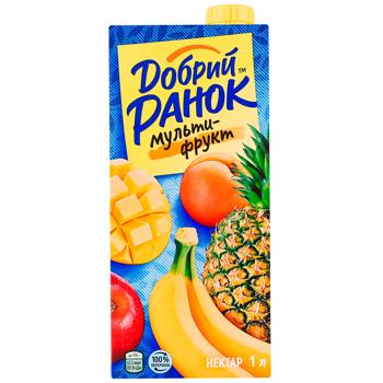 Нектар Добрий Ранок мультифрукт 1л - купити, ціни на NOVUS - фото 2