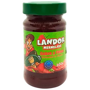 Landor Strawberry Jam 260g - buy, prices for Supermarket "Kharkiv" - photo 1