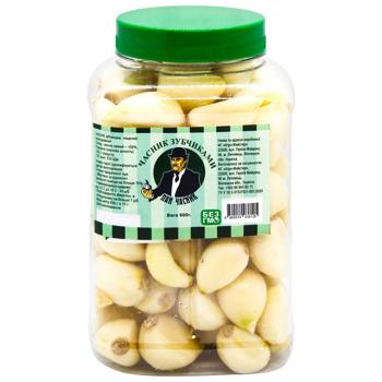 Pan Chasnyk Peeled Garlic Cloves 600g - buy, prices for METRO - photo 1