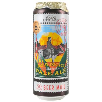 Volfas Engelman Mango Milkshake Pale Ale Beer Light 5.6% 0.5l - buy, prices for Chudo Market - photo 1