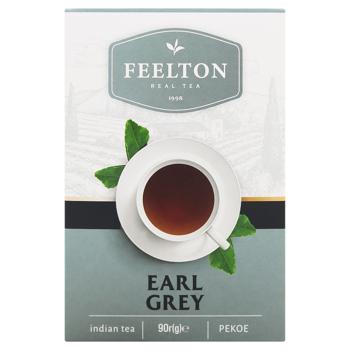 Чай черный Feelton Earl Grey с бергамотом 90г - купить, цены на ЕКО Маркет - фото 2