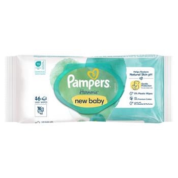 Pampers Harmonie New Baby Wet Wipes 46pcs - buy, prices for MegaMarket - photo 3
