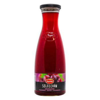 beverage juver cranberry 850ml glass bottle Spain