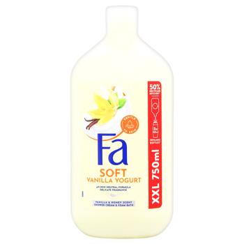 Крем-гель для душу Fa Yoghurt Ванільний мед 750мл - купити, ціни на КОСМОС - фото 1