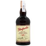 Glenfarclas 15 years Whiskey 46% 0.7l + 2 glasses