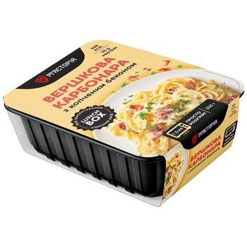 Карбонара вершкова М'ясторія з копченим беконом 350г - купити, ціни на КОСМОС - фото 2