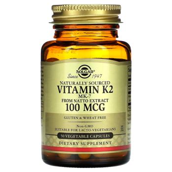 Solgar Vitamin К2 МК-7 100mcg 50 capsules - buy, prices for Biotus - photo 1