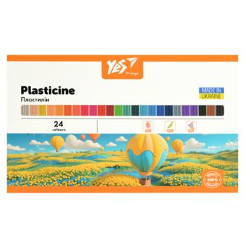 Yes Orange Line Plasticine 24 colours - buy, prices for NOVUS - photo 1