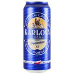 Пиво Karlova Krčma Premium світле 4,8% 0,5л