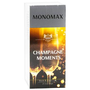 Monomax Champagne Moment Black and Green Tea 1.5g*25pcs - buy, prices for - photo 2