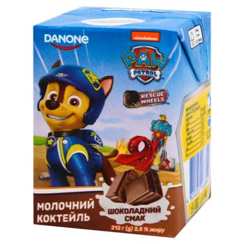 Коктейль молочний Danone Paw Patrol шоколадний смак 2,5% 212г - купити, ціни на Біотус - фото 2