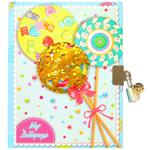 Блокнот Malevaro Льодяники на замочку з віконцем 80 аркушів