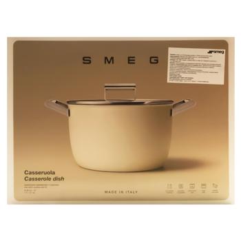 Кастрюля Smeg 50x черная 26см - купить, цены на WINETIME - фото 2