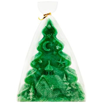 Paco Christmas Tree Triangular Candle