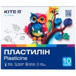 Пластилін Kite Classic 10 кольорів 200г