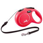 Flexi New Classic Roulette Leash with Cord M Up to 20kg 8m Red