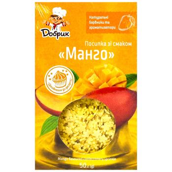 Посипка кондитерська Добрик Манго 50г - купити, ціни на Чудо Маркет - фото 2