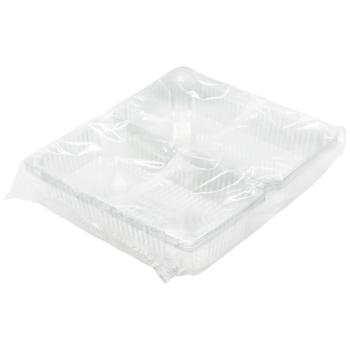 Контейнер Інпак з кришкою прямокутний 227х127х85мм 6шт.