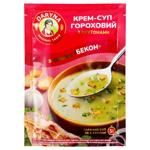 Крем-суп Daryna гороховый со вкусом бекона с крутонами 18г