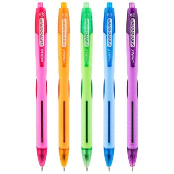 Unimax Aerogrip Set of Ballpoint Pens 5 Colors 5pcs - buy, prices for Auchan - photo 2