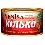 Кілька Venisa чорноморська нерозібрана в томатному соусі 240г