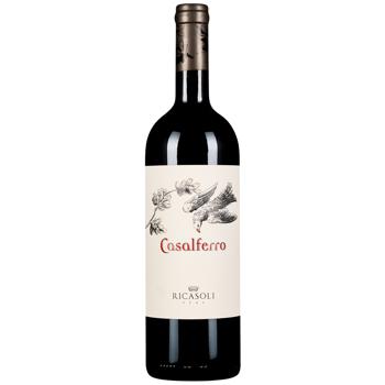 Вино Barone Ricasoli Casalferro красное сухое 14,5% 0,75л - купить, цены на Cупермаркет "Харьков" - фото 1