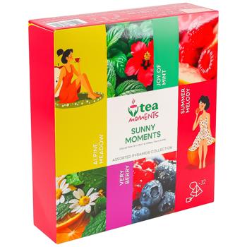 Tea Moments Sunny Moments Assorted Tea 1.7g*32pcs - buy, prices for - photo 3