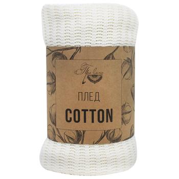 Provence Cotton Milky Plaid 120*200cm - buy, prices for MegaMarket - photo 1