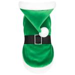 Pet Fashion Santa Christmas Body-Cloth for Dogs s.XS Green