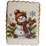 Dobryk Jolly Snowman Gingerbread 70g