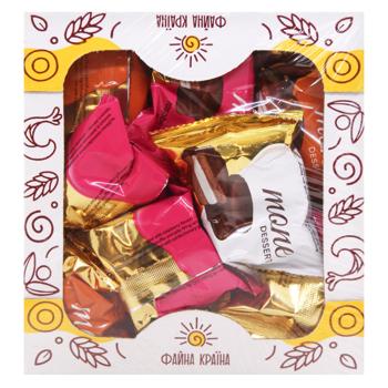 Десерт Файна Країна Моне ассорти 250г - купить, цены на NOVUS - фото 3